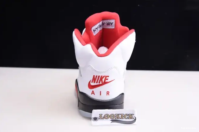 HYPE Tongue 5 DA1911-102 Jordan Retro Red (2020) Air Silver Fire 0418